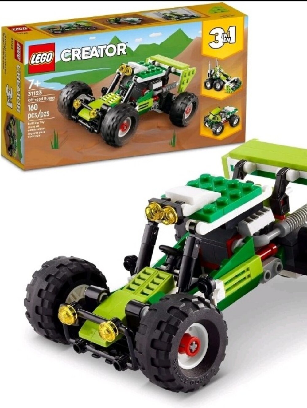 LEGO 31123 CREATOR: Off-Road Buggy 3 in 1 - NEW